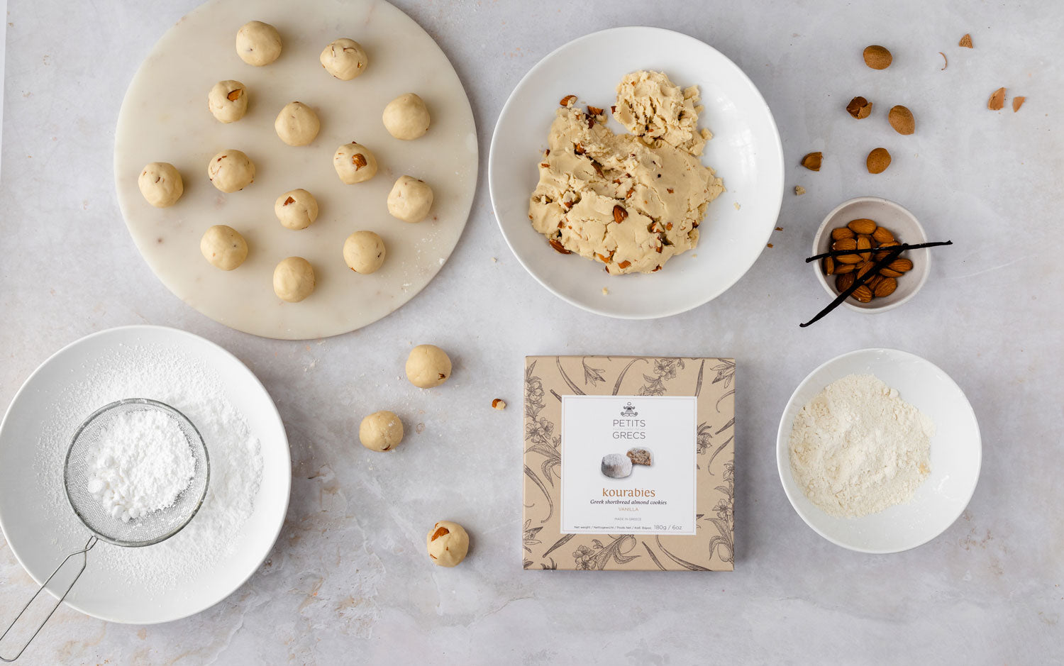 "kourabies"... our recipe!