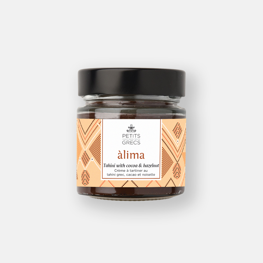 Alima - Crème à tartiner au tahini grec, cacao et noisette