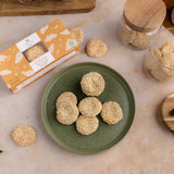 "Biskota" Olive oil cookies with sesame