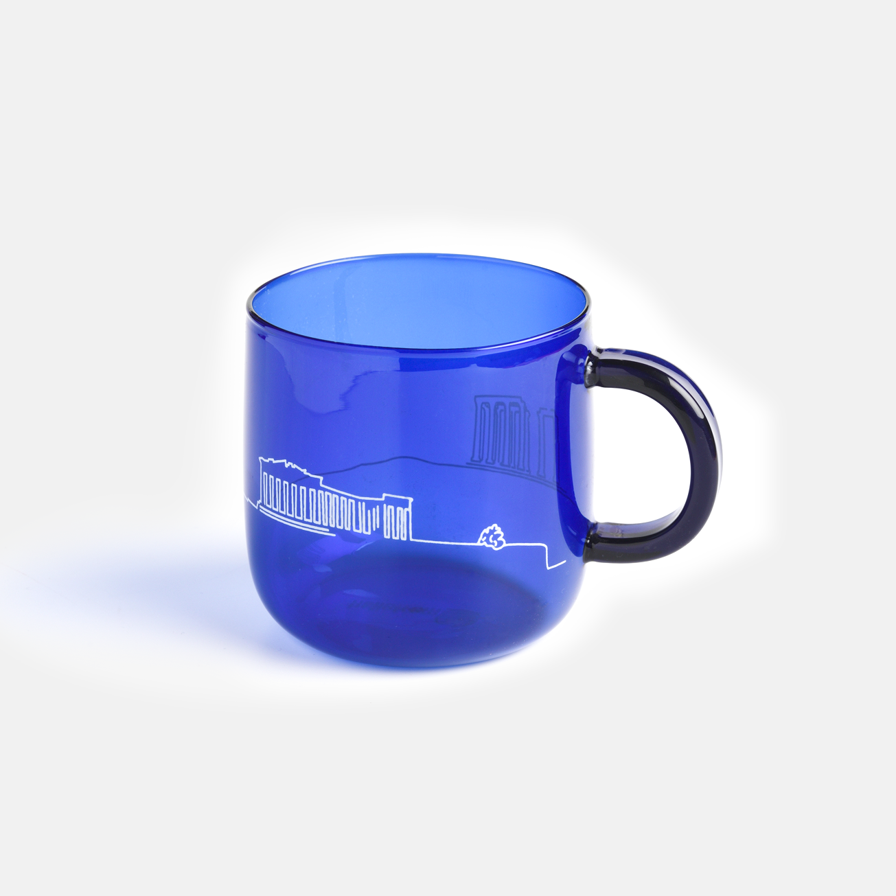 Mug Aegean Blue Athens – PETITS GRECS