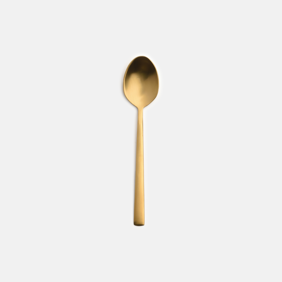 Tea Spoon 18/10 Mat Gold PVD